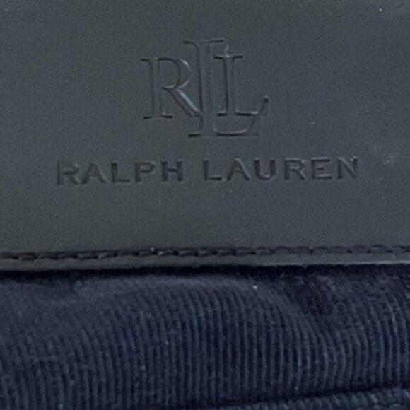 Lauren Ralph Lauren navy blue straight corduroy pants size 6 - Picture 6 of 8